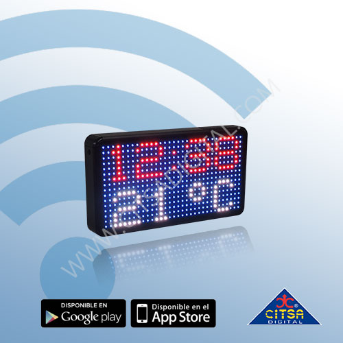 Reloj Digital Con Hora Temperatura y Humedad Dígitos de 6cm – Citsa Digital