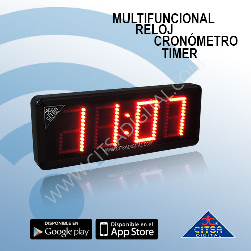 Reloj Multi-funcional Timer, Cronómetro y Reloj Wi-Fi con NTP – Citsa  Digital